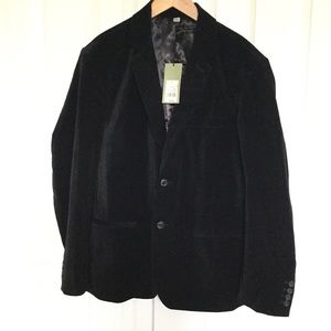 Target Goodfellow & Co Velvet Blazer - Black
